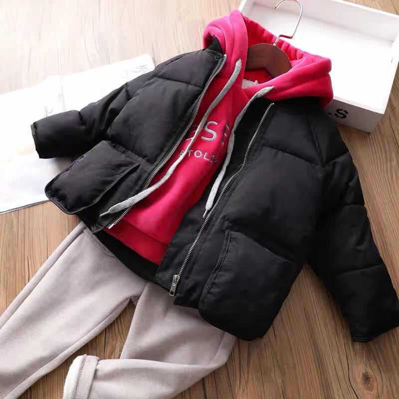 Boys Down Jacket Winter Warm Coat Windproof Zipper Puffer Outerwear for Boys Winter Coat JacketS