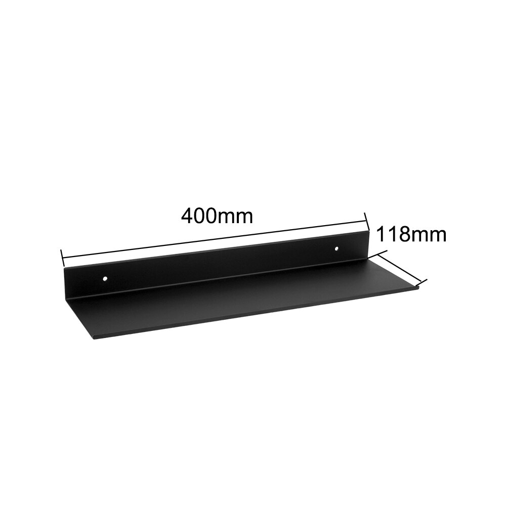 30-60Cm Keuken Wandplank Zwart Opbergrek Aluminium Badkamer Planken Accessoires: 40cm