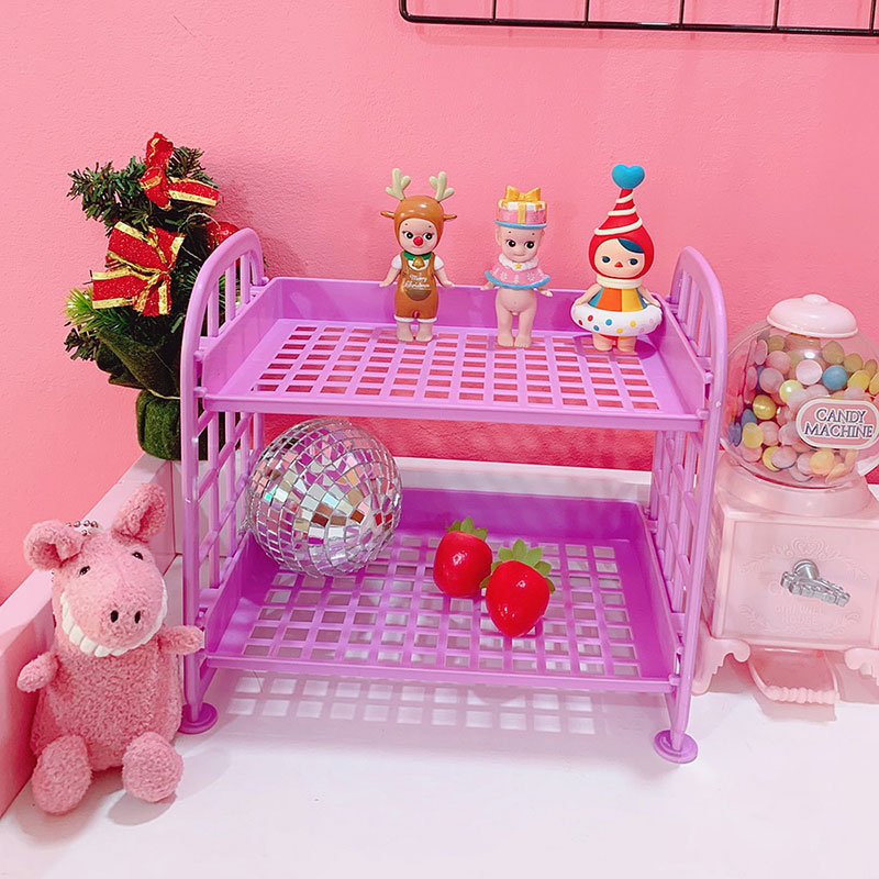Coloffice couleur bonbon support de papeterie serre-livres support de rangement Simple maison support de bureau fille coeur bureau fournitures scolaires 1PC