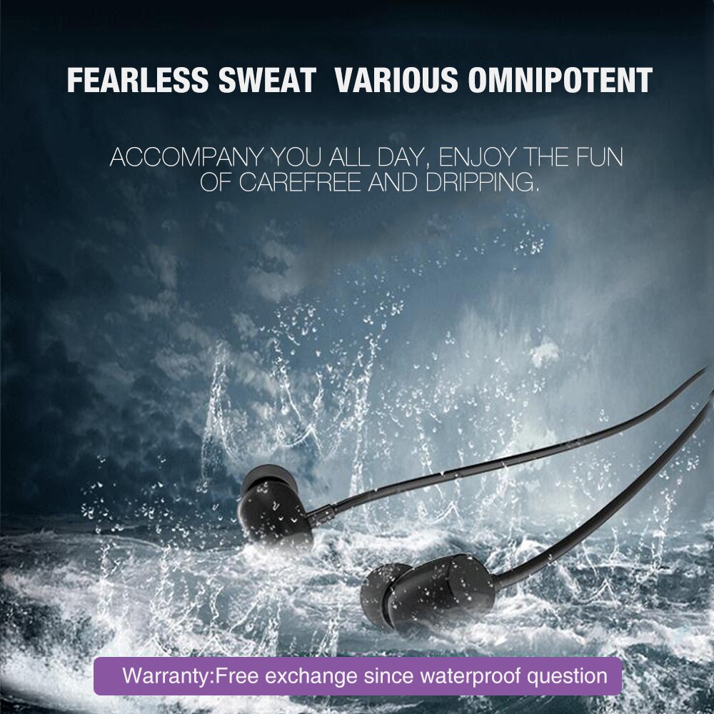 LYMOC Q5 Bluetooth Earphones Sport Wireless Headphone 48Hrs Talktime Neckband Stereo Headsets Running for iPhone Xiaomi Huawei