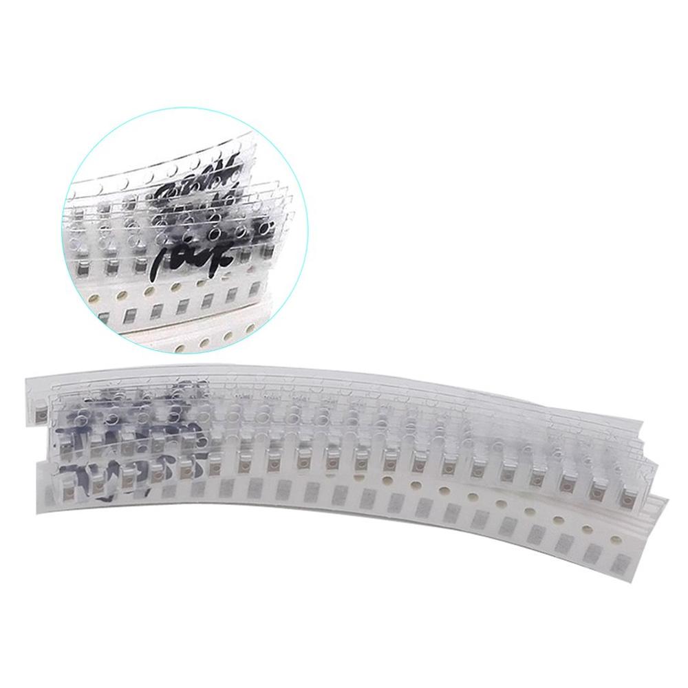 720Pcs 1206 Smd Condensator Diverse Kit 36 Waarden 1pF-10uF Monsters Kit Elektronische Diy Kit Condensator Keramische Chip Condensatoren
