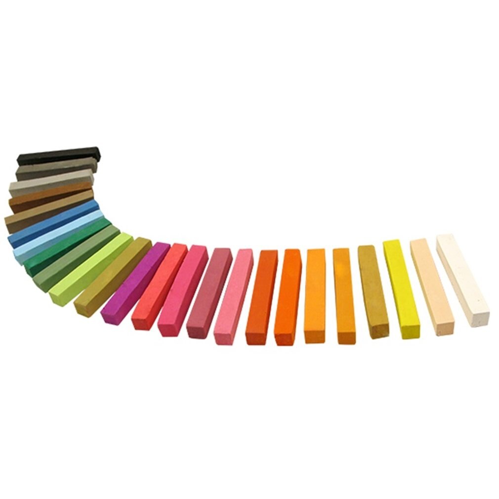 24 Pro Couleurs Temporaire BRICOLAGE Doux Pastels Teinture Pour Cheveux Craies Salon Non Toxique
