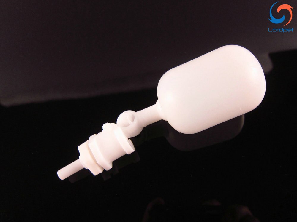 1/4" Drinking Water Float Shut Off Valve Automatic Chicken Trough Tank Fill Dog