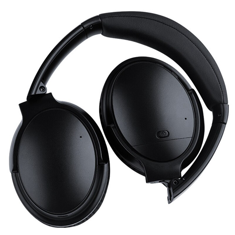 ANC On-Ear Noise-Canceling Headphones with Microphone Wireless Headphones 30 Hours Travel/Work/Mobile Entertainment Time