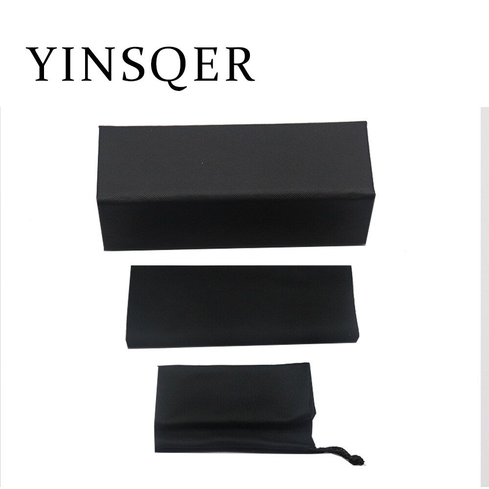 YINSQER miope mujeres montura de gafas de Ojos de gato marco claro de anteojos hombres dioptrías gafas miopía Vintage gafas redondas