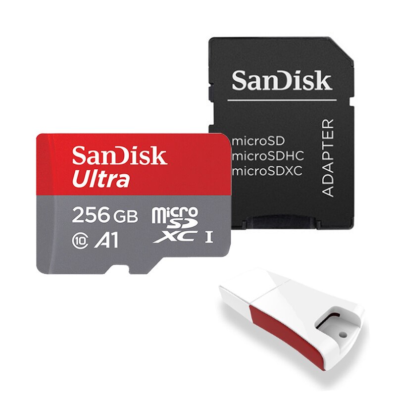 Sandisk Ultra Memory Card 32 64 128 gb Micro SD Card SD/TF Flash Card Micro SD 128GB 32GB 64GB 256GB 16G 400GB microSD for Phone: QUNC-256G-KT2-CA1001