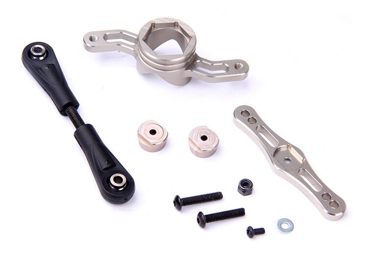Losi 5ive-t Lenkbasis Kit - CNC Alloy Doppellenker - 87064 für 1/5 Skala RC Rovan LT Truck