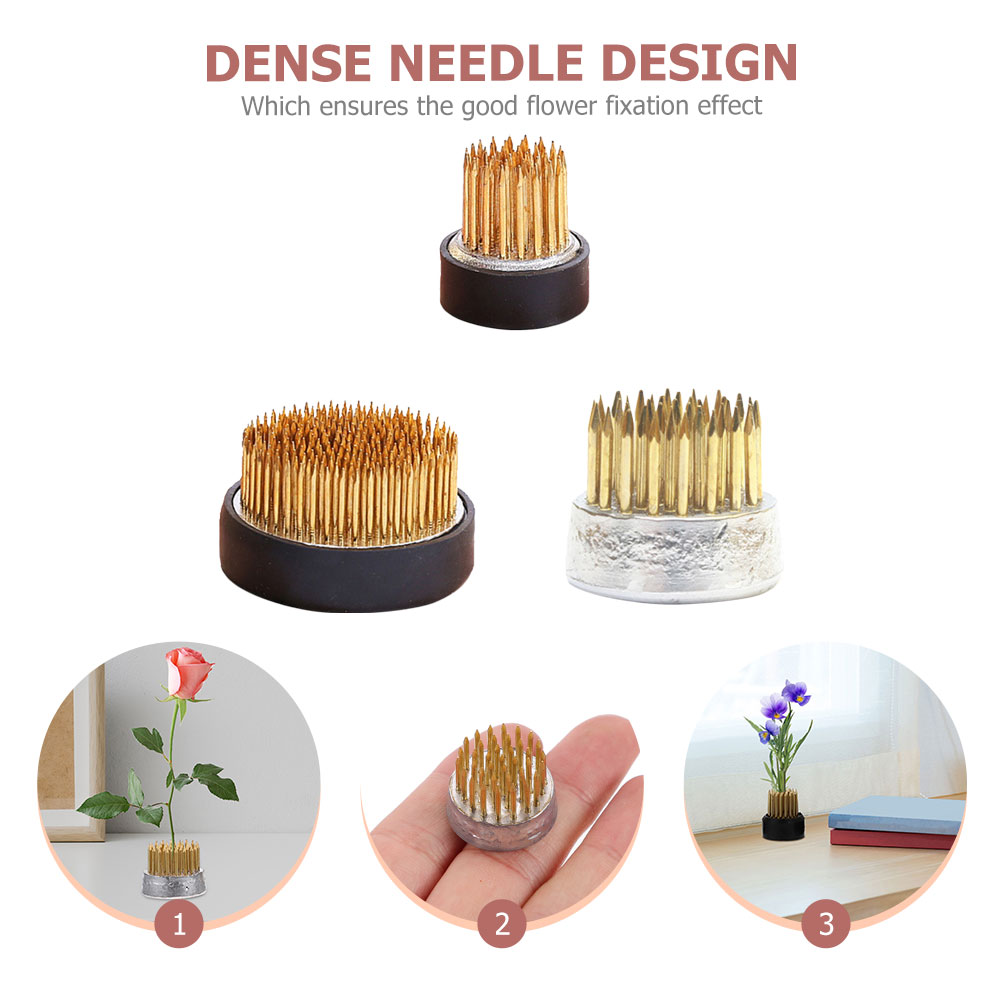 3 Pcs Flower Arranging Base Round Flower Holder DIY Flower Arrangement Support