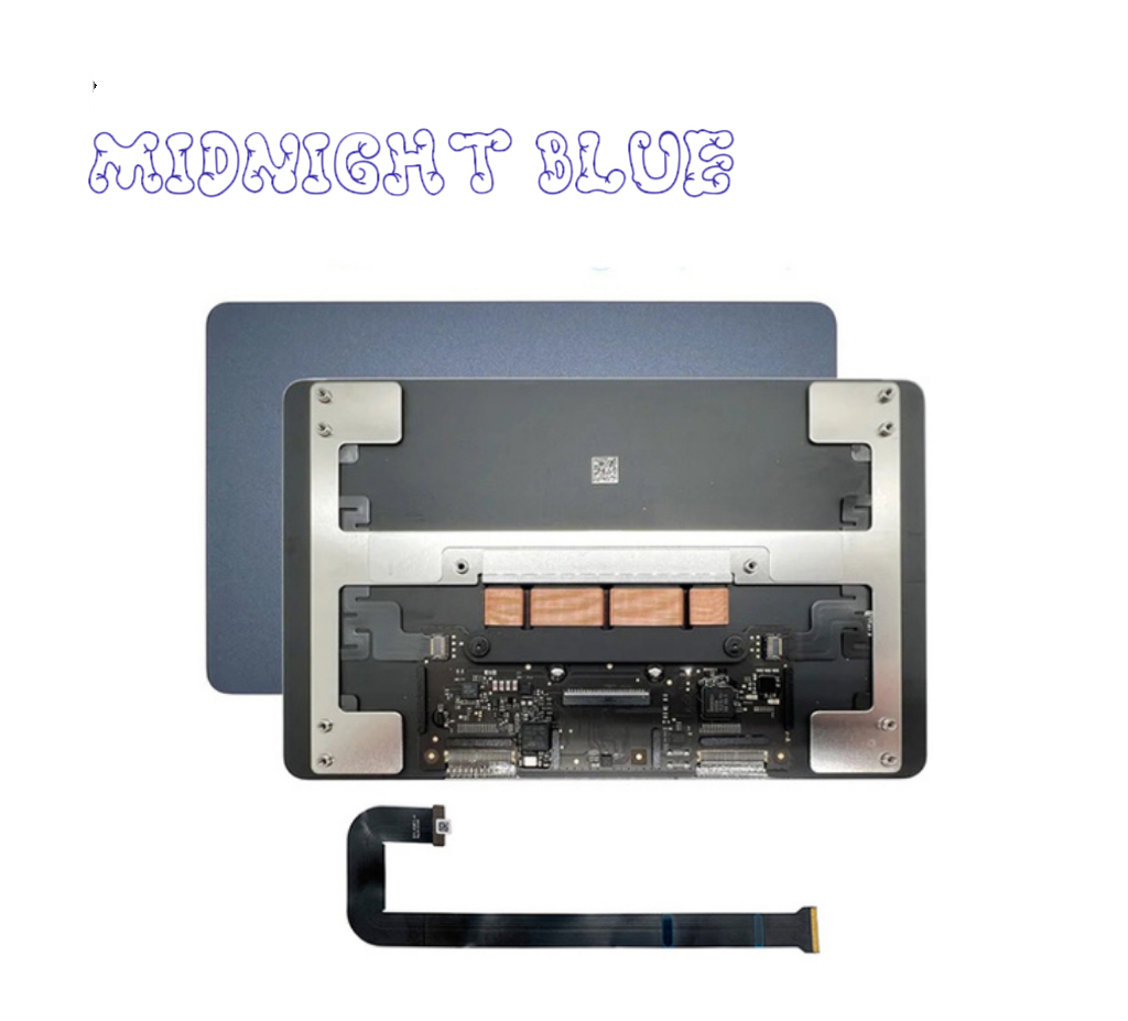 y Original para MacBook Air Retina 13,6 "M2 A2681 Force Trackpad Touchpad gris plata Starlight Midnight Color 2022 año