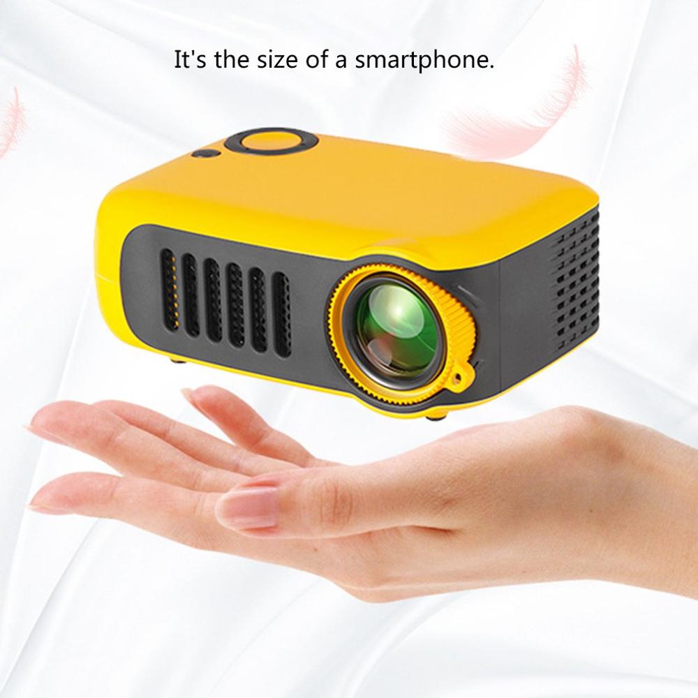 A2000 Household Mini Led Projector Entertainment Support 720P Hd Projector Mini Portable Projector