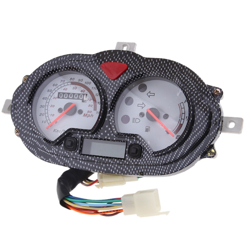 12V Dash Instrument Cluster Gauges Speedometer Dash Instrument For Yamati RX8 KEEWAY FOCUS