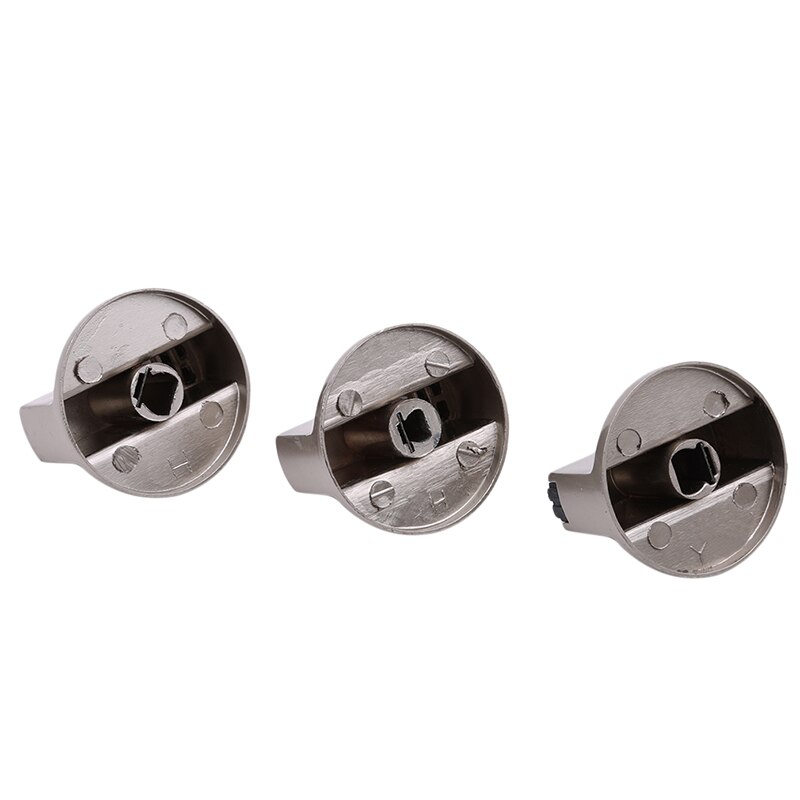 2 pz interruttori rotanti manopola rotonda 6mm fornello a gas bruciatore forno parti della cucina maniglie per stufa a gas serrature pentole