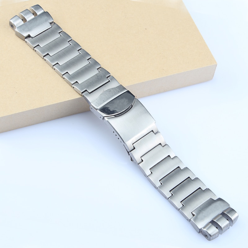 Roestvrij Staal Horlogeband Voor Swatch Ycs Yas Ygs Ironie Mannen/Vrouwen Waterdichte Metalen Horloge armbanden Voorraad