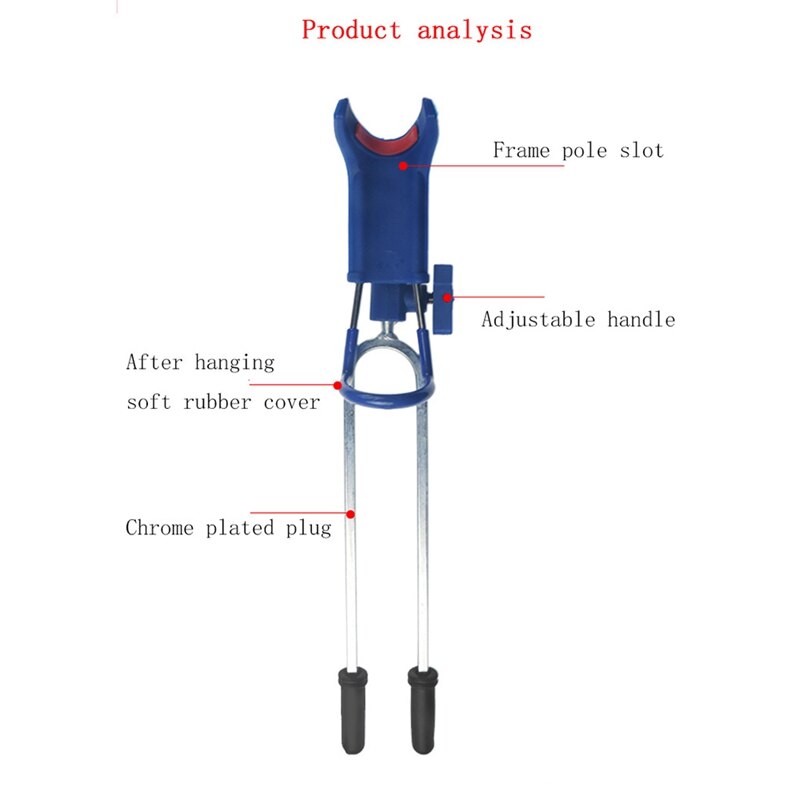 Rod Holders for Fishing,Fish Pole Holder Ground Fish Turret Support Rod Supplies Fishing Rod Folding Bracket for Beach