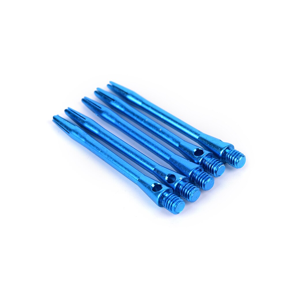 5 stk aluminium dartaksler dartstængler kaster legetøj 5 farver: Blå