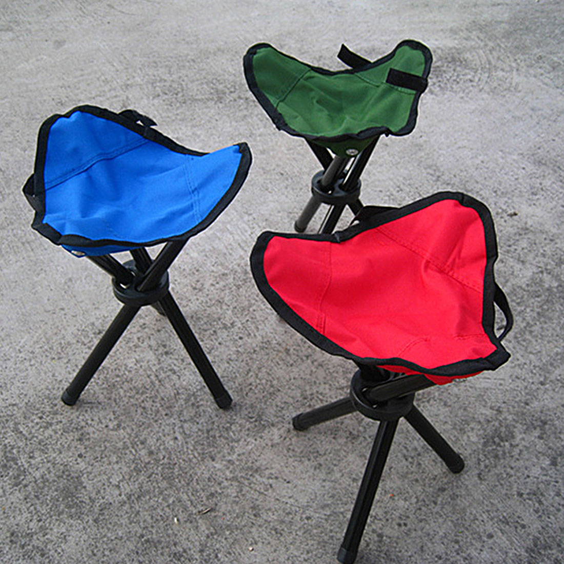 Traveling Camping Tripod Triangular Folding Stool Chair Foldable Fishing Chairs Portable Fishing Mate Fold chair