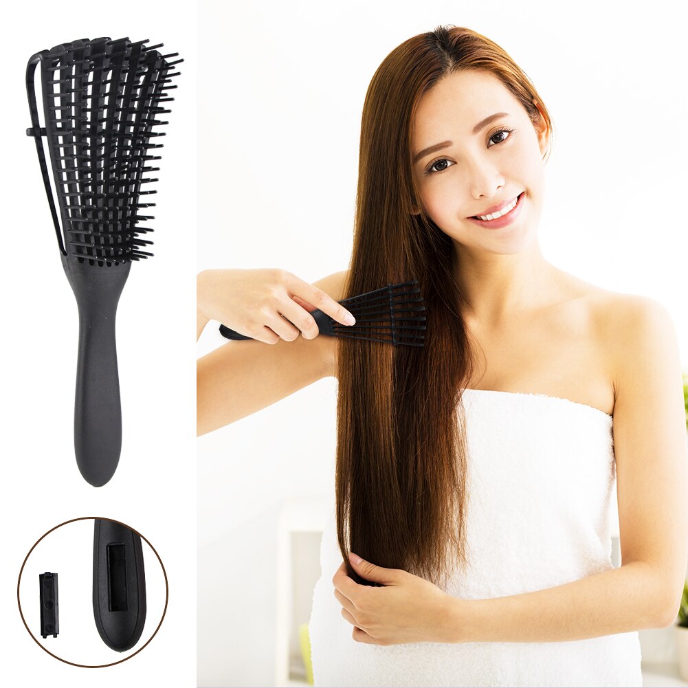 Cabelo feminino couro cabeludo massagem pente molhado encaracolado hairbrush hairdressing ferramenta de estilo macio crianças escova de cabelo pente dropshipping