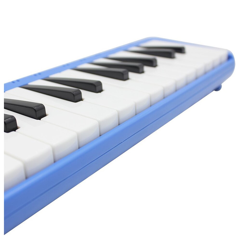 IRIN 1set 37 Piano Toetsen Melodica Muziekinstrument met Draagtas voor Studenten Beginners Kids Blauw