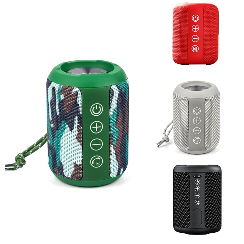 Wireless Speakers IPX6 Waterproof Subwoofer Bluetooth Speaker Bass Sound for Outdoor Wireless Portable Speaker