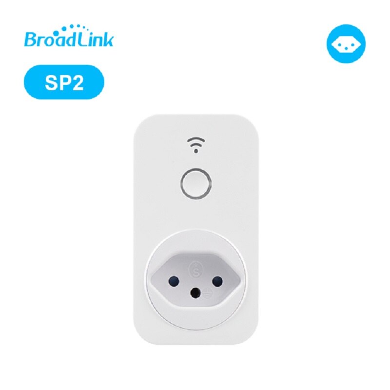 Broadlink Sp Wifi Smart Plug Socket Eu Werkt Met Alexa Google Home Ifttt: SP2 Brazil