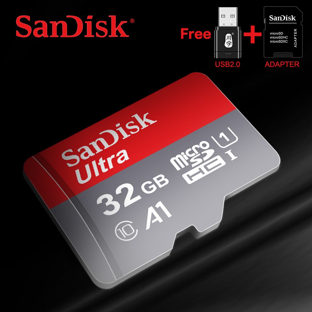 Original SanDisk Micro SD Card 200GB 128GB 32GB 64GB 16GB Ultra Class 10 Memory Card Flash Cards microSD mini card for Phone