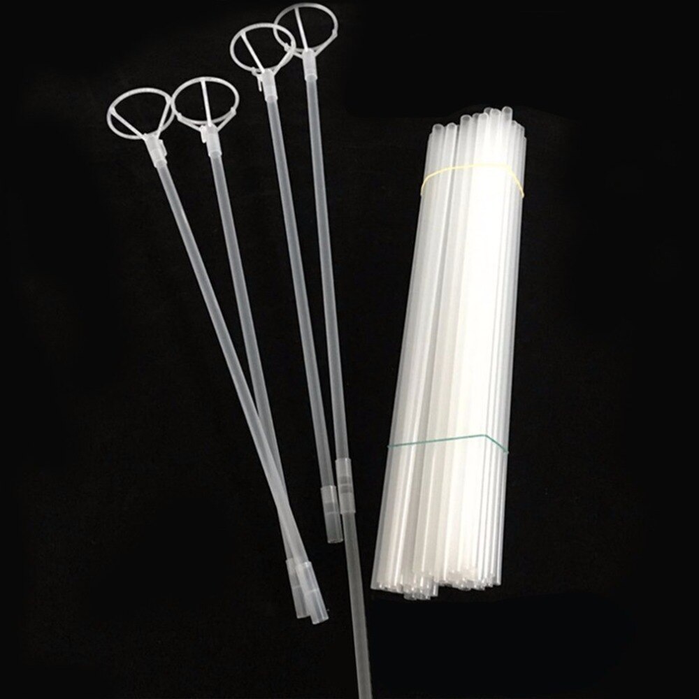 Transparante intrekbare ballonstok, ballonstokstok, houder, beker, verjaardag, feest, kerstmis, bruiloft, ballonnen, decoratie, gereedschap, speelgoed
