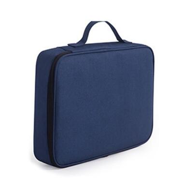 Folder for Documents Ticket Waterproof Document Holder Organizer for Documents Certificates File Folder Large Travel Storage Bag