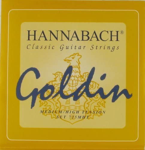 Hannabach Goldin 725 MHT Classical Guitar Strings, Full Set
