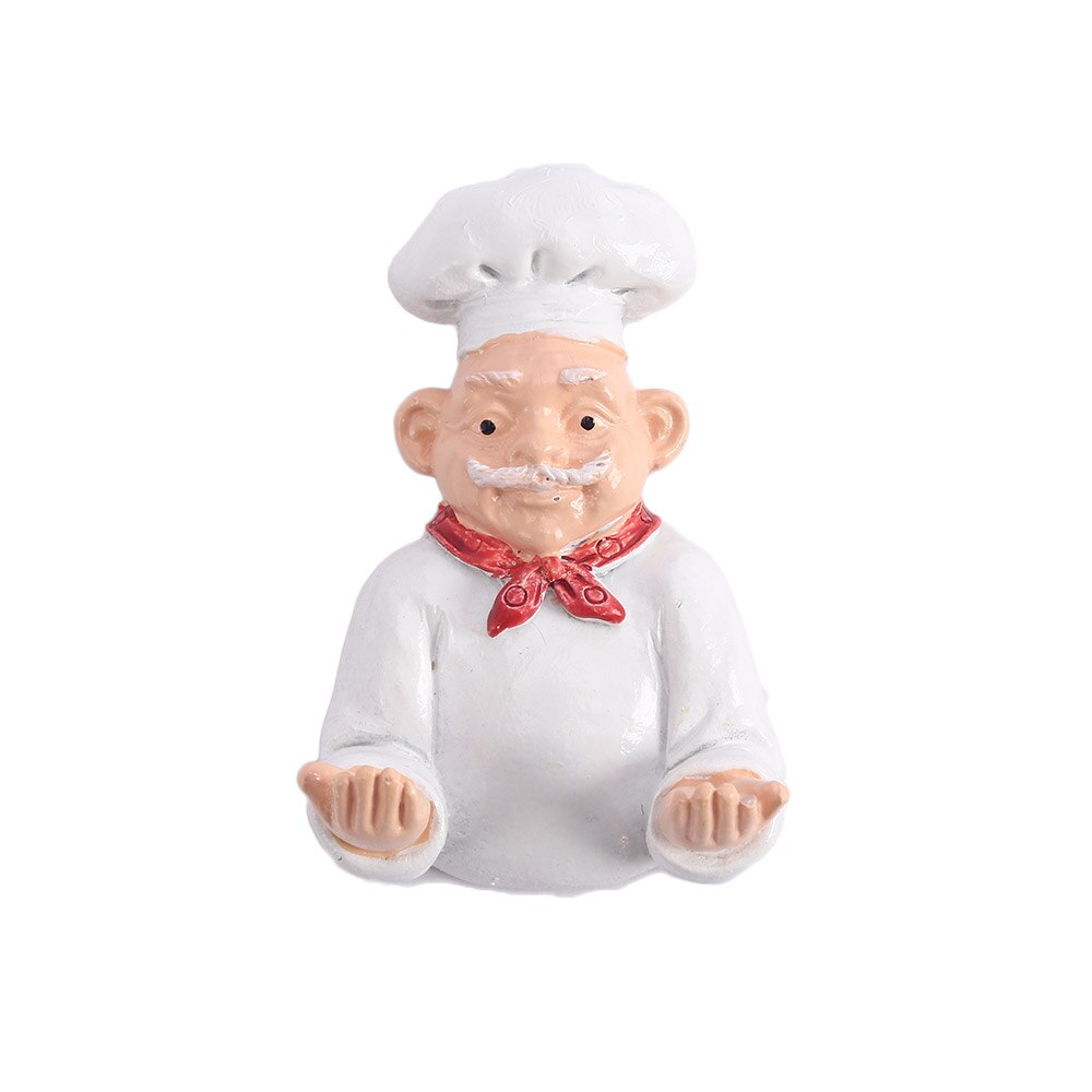 Magnetic Refrigerator Stick Cartoon Character Chef Refrigerator Fridge Magnet 3D Character Lovely Decoration Collection: 3