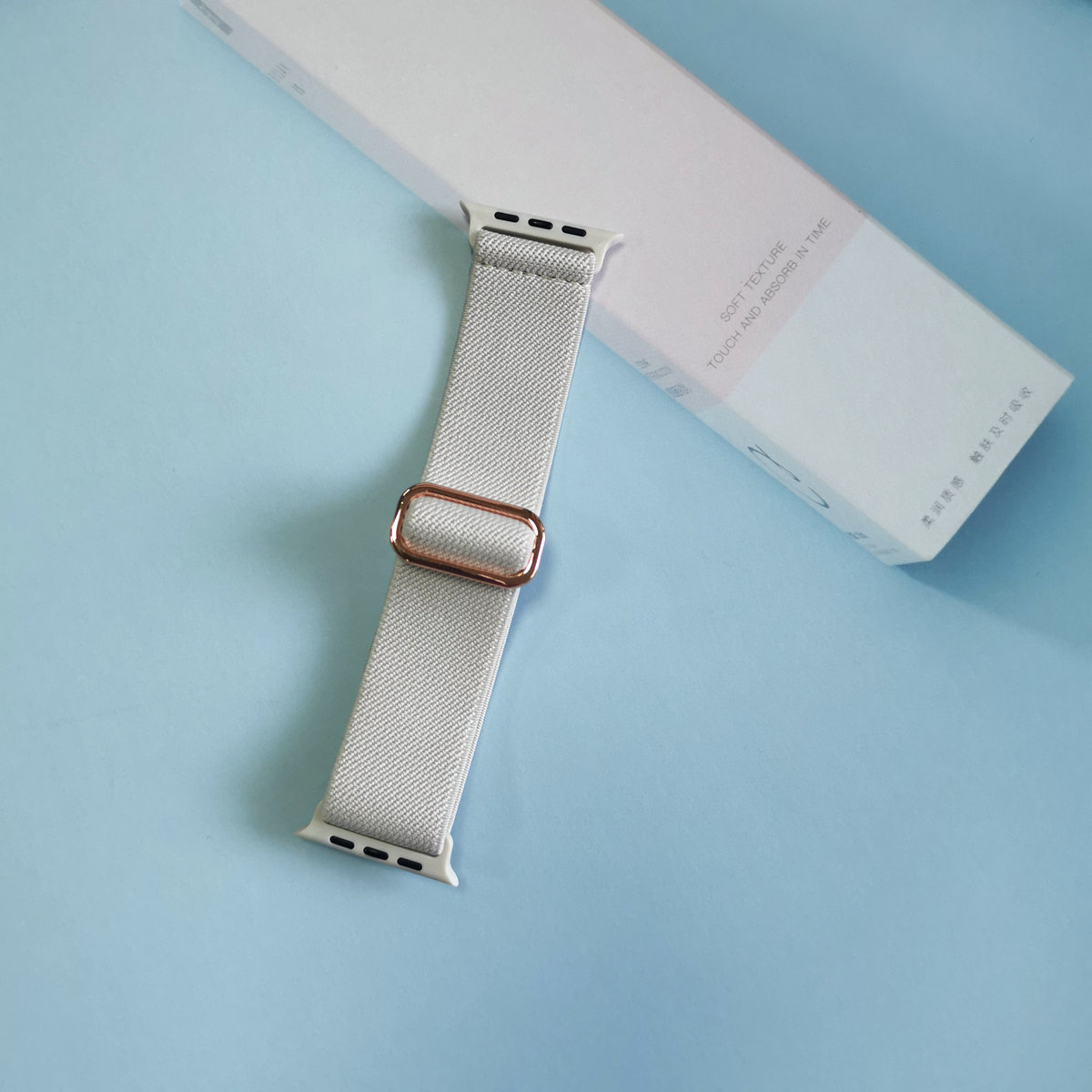 Elastic Strap for Apple Watch Band 45mm 44mm42mm49mm 38mm40mm41mm Nylon Stretchy Bracelets for Apple Watch Strap Iwatch 9 8 7 6: XXL / Brown