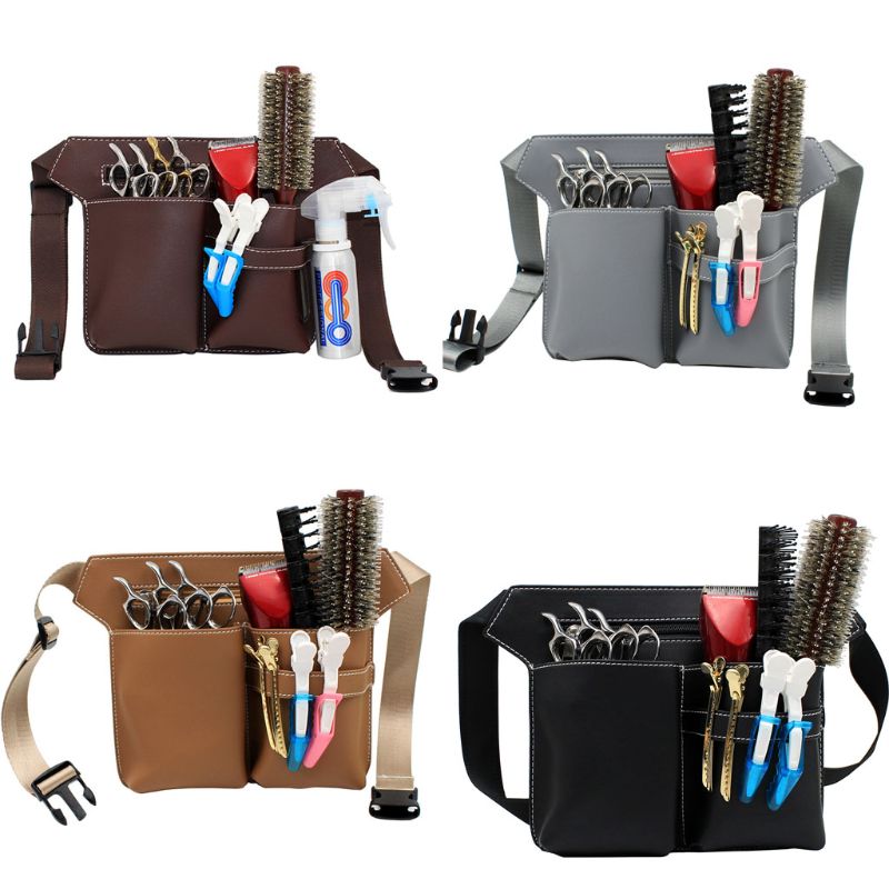 Professionele Kapper Schaar Tas Taille Pack Pouch Kappers Kapsalon Tool 23GE