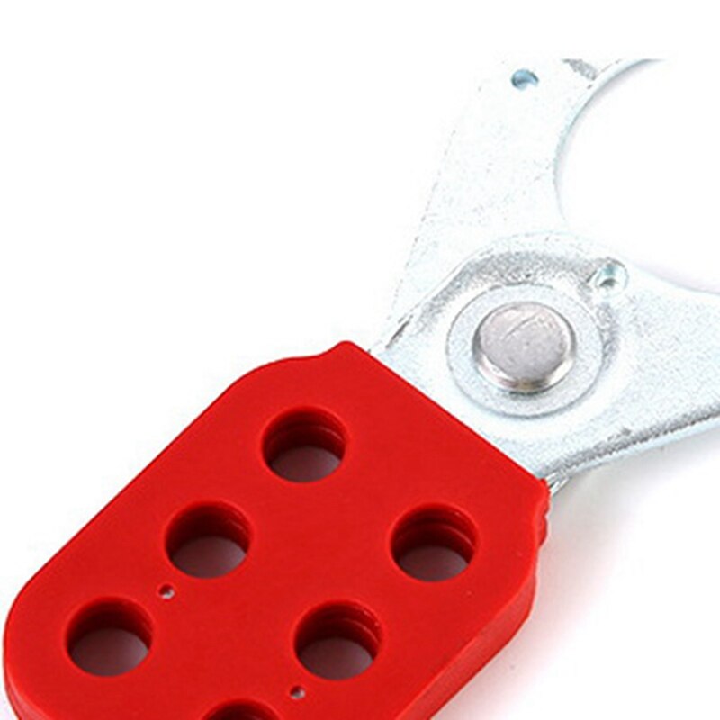 2 Pcs Lock Out Tag Out Lock Hasp Veiligheid Hangslot Lockout Staal Nylon Hasp Slot Voor Industrie Apparatuur