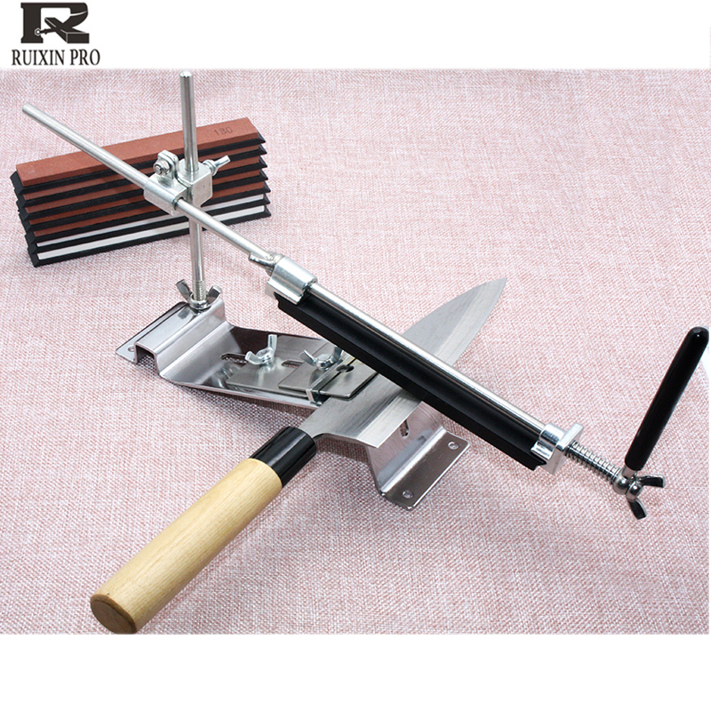 Fixed angle knife sharpener sharpening 120 3000 grit corundum diamond whetstone oil stone honing stones kitchen tools