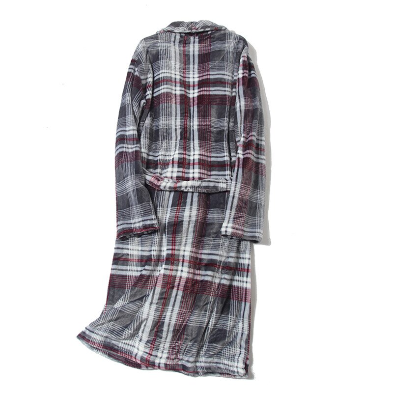 Bathrobes for men Flannel robes for winter Dressing gown