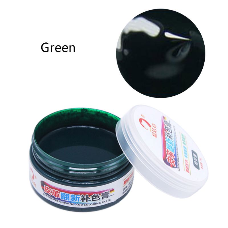75g Furniture Leather Max Refinish Restorer Scratch Remover Shoes Recolor Paste