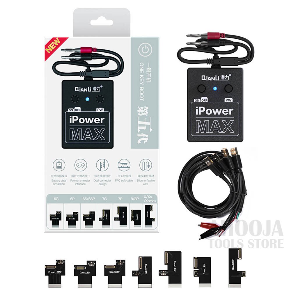 Professionele Voeding Ipower Pro Test Kabel Dc Power Control Test Kabel Voor Iphone 6G/6 P/ 6 S/6SP/7G/7 P/8G/8 P/X/Xs /Xsmax