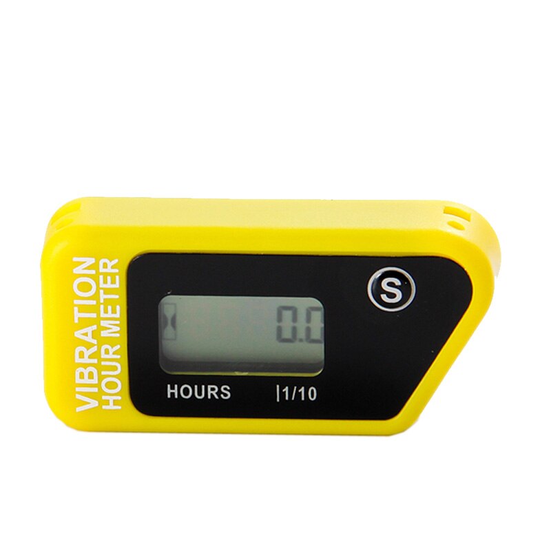Digital Wireless Vibration Hour Meter Resettable Meter For Motorcycle ATV Dirt Bike Lawn Mower Machine Equipment RL-HM016B