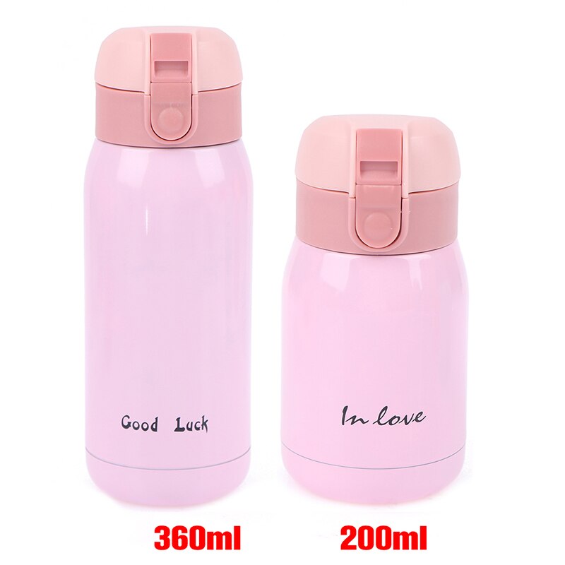 Mini termo de acero inoxidable, taza térmica de café, frasco de vacío, botella aislada, , 200ml/360ml: 200ML / PK