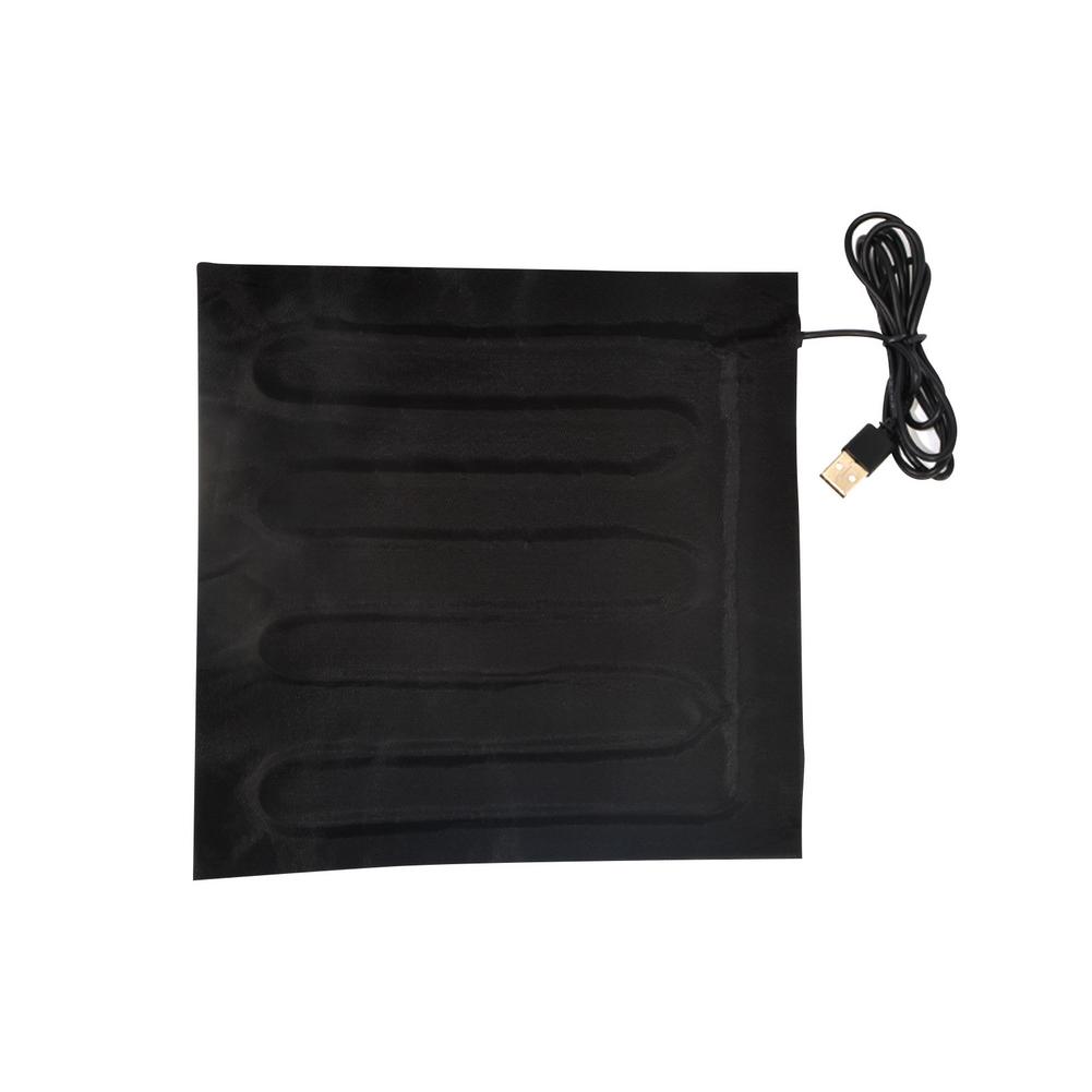 Reptile Heating Pad Adjustable Electric Cushion Small Pet Amphibian Turtle Snake Lizard Can Be Timed Hatching Mat: 20x20cm  Regular