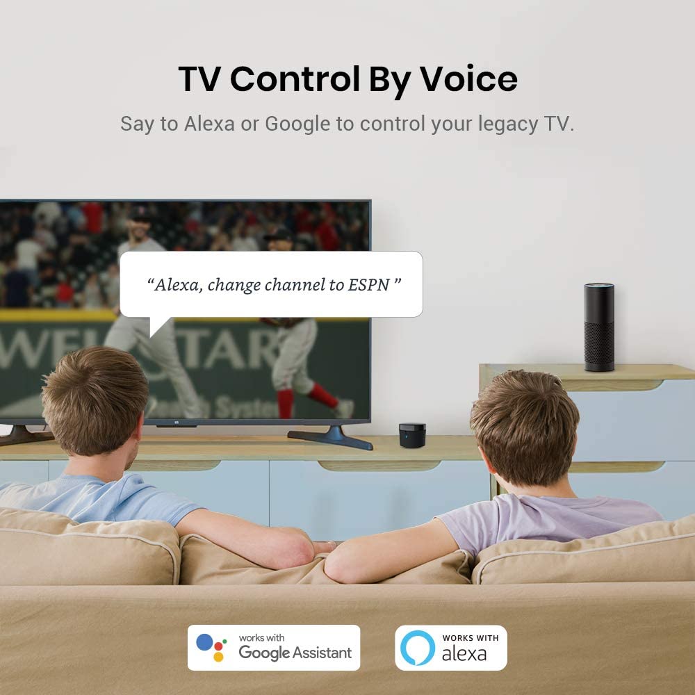 Wifi Ir Afstandsbediening Broadlink RM4 Mini Temperatuur Vochtigheid Sensor HTS2 Voor Airconditioning Tv Set-Top Compatibel Alexa