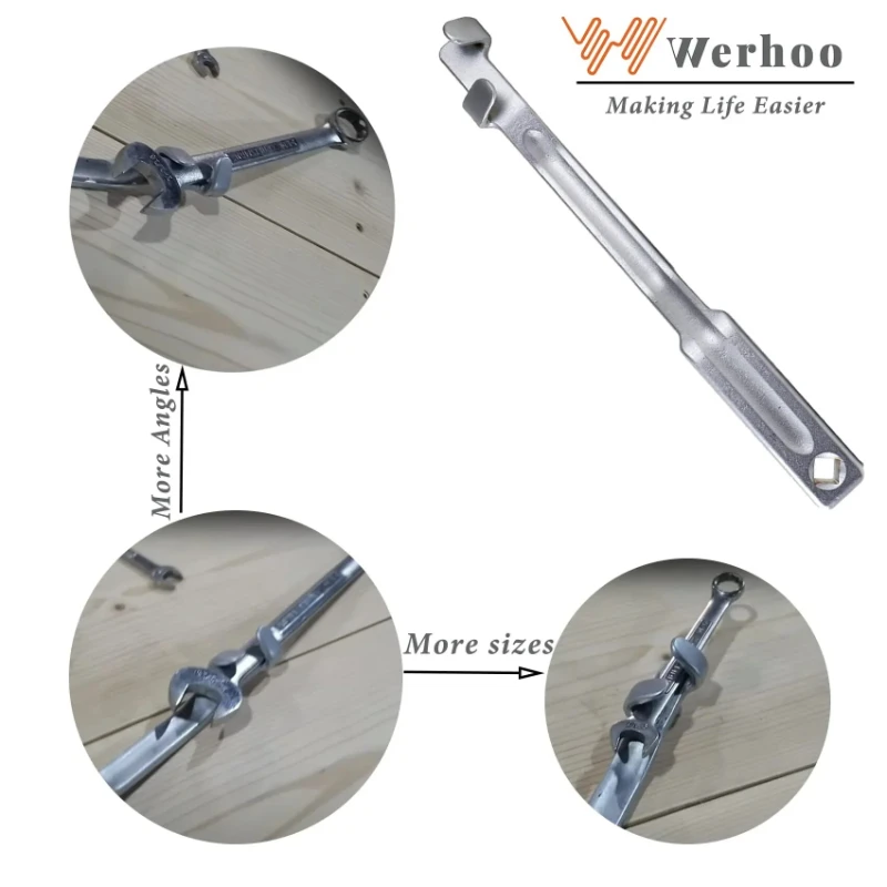 Universal Wrench Extension Tool Lever Arm Extension For Home Use Adjustable Torque Wrench Extender