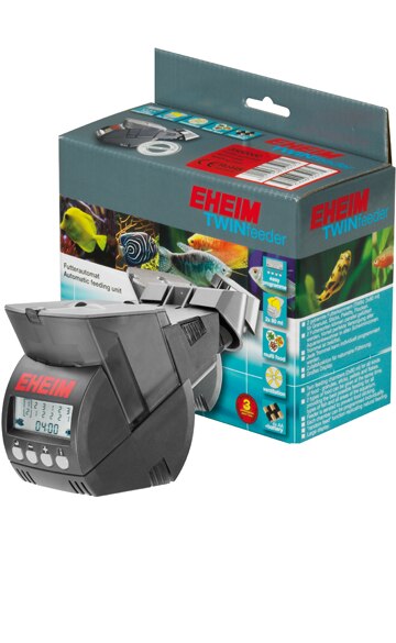 Eheim-alimentador automático Eheim-autoalimentador Estación de alimentación, turtlefeeder TWINfeeder. Comedero automático para mascotas, Alimentador automático para mascotas, 3581, 4001, 3582