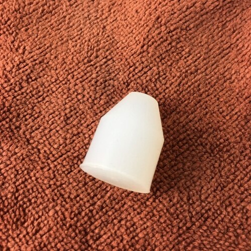 Herramienta de bolas de pulpo, embudo de cono, embudo separador de pasta de embudo de acero inoxidable: Rubber stopper 5