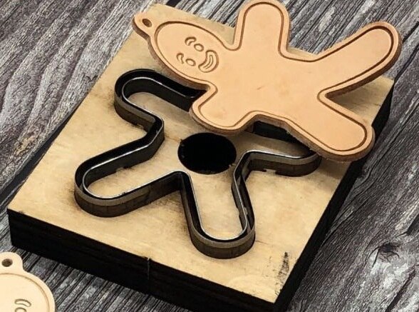 Gingerbread Man Pendant Knife Gingerbread Man Die: Default Title