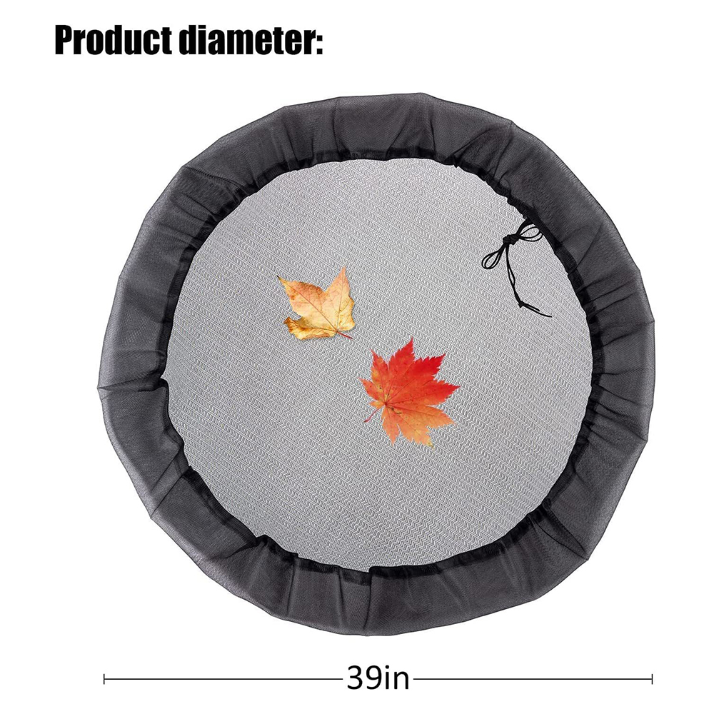 Holdbart net til regnvandstønder, pe-vandopsamlingsspande, tank til regndråbeopsamling, myggebeskyttelse