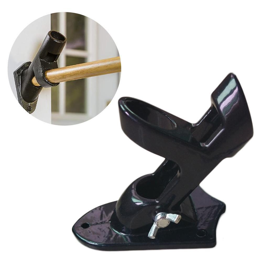 National Adjustable Aluminum Wall Mounted Flag Holder Angle Bracket Pole Flag Aluminum 2 Flagpole Windsock Base Flag Mounti L5W5