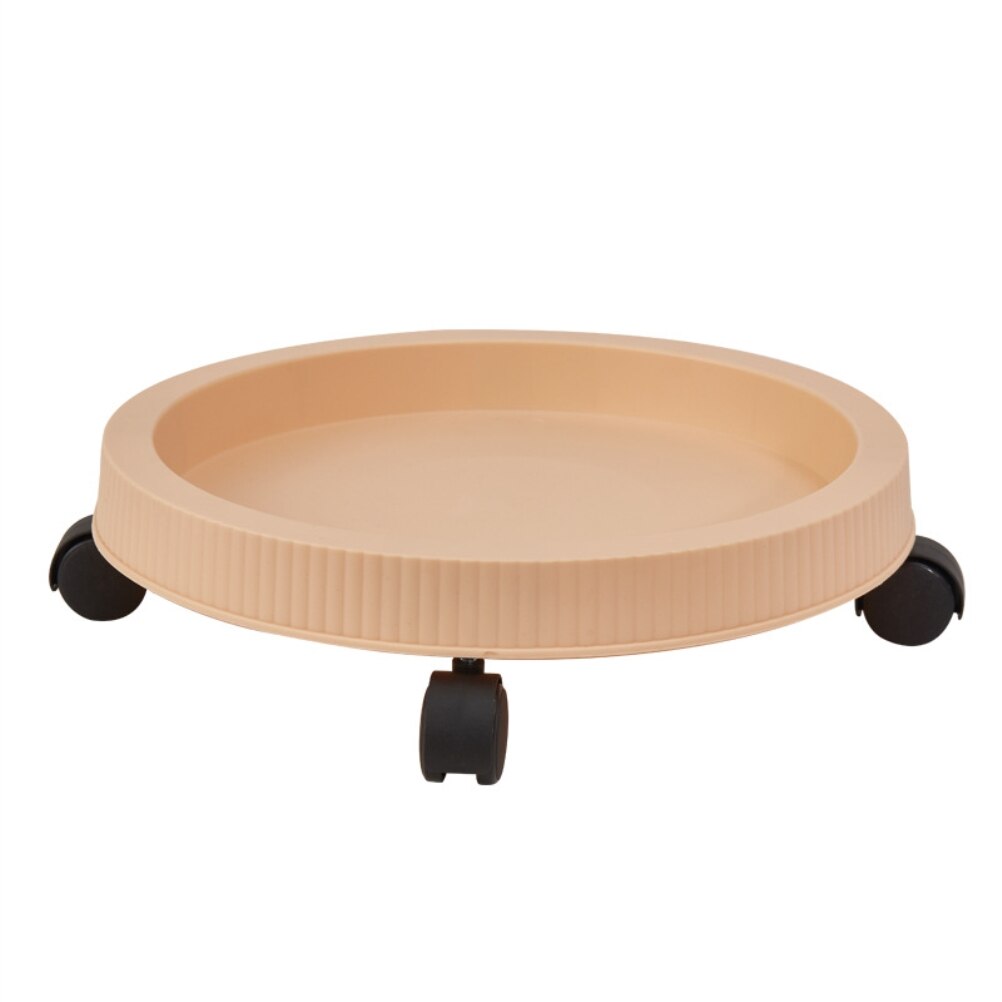 Pot de fleurs en plastique stéréoscopique Vertical empilable, support de semis de fraises de jardin pour la croissance de fleurs de fraises: Beige moving tray