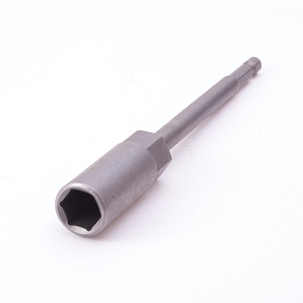 1/4 " drev 7 ~ 17mm sekskantede fatninger 150mm totallængde metalstødmøtrik sætter driver socket bit håndværktøjssæt 1 ~ 5 stk.: 12mm x1 stk