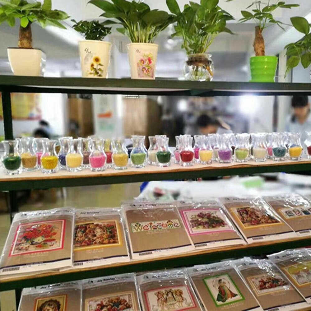 Eeuwige Liefde De Nachtelijke Egel Chinese Borduurpakketten Ecologische Katoen Stamped 11CT Diy Jaar Decoraties