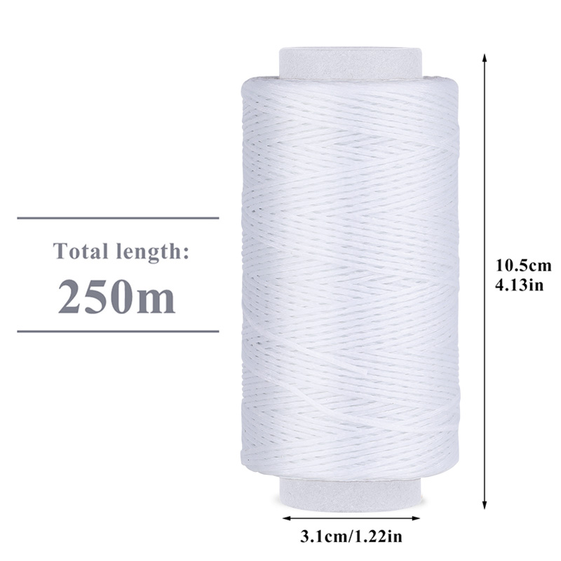 1Pc 250M Waxed Thread Hand Stitching Waxed Thread Sewing Thread With 5 Colors For DIY Leather Sewing And Braided Bracelets: Type2